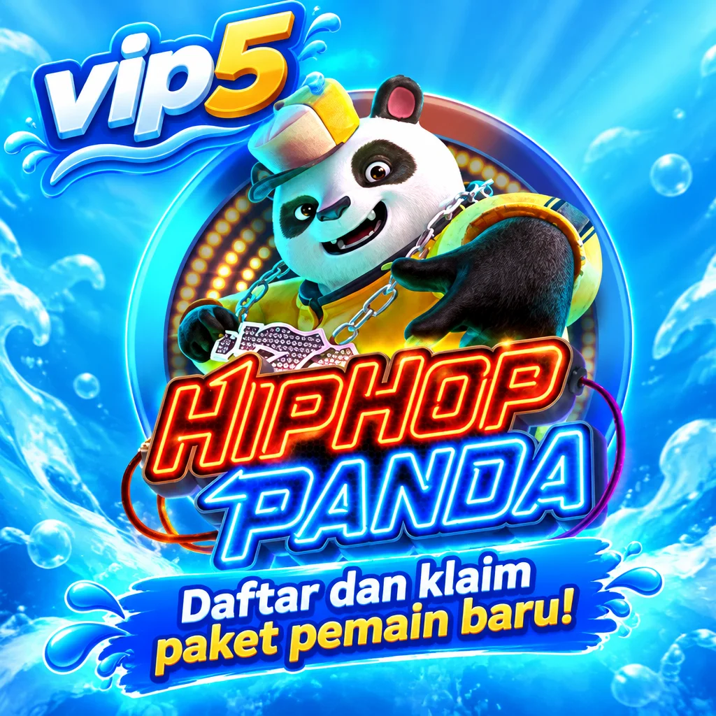 vip5 · Hip Hop Panda · Tampilan permainan